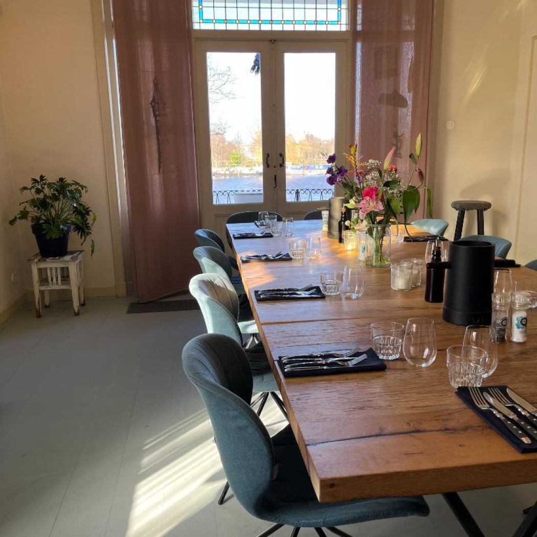Private dining in Amsterdam - tHuis aan de Amstel