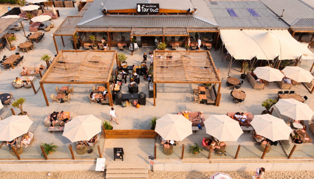Beachclub Far Out is een geselecteerd restaurant in Zandvoort voor de Business Restaurants Top 500