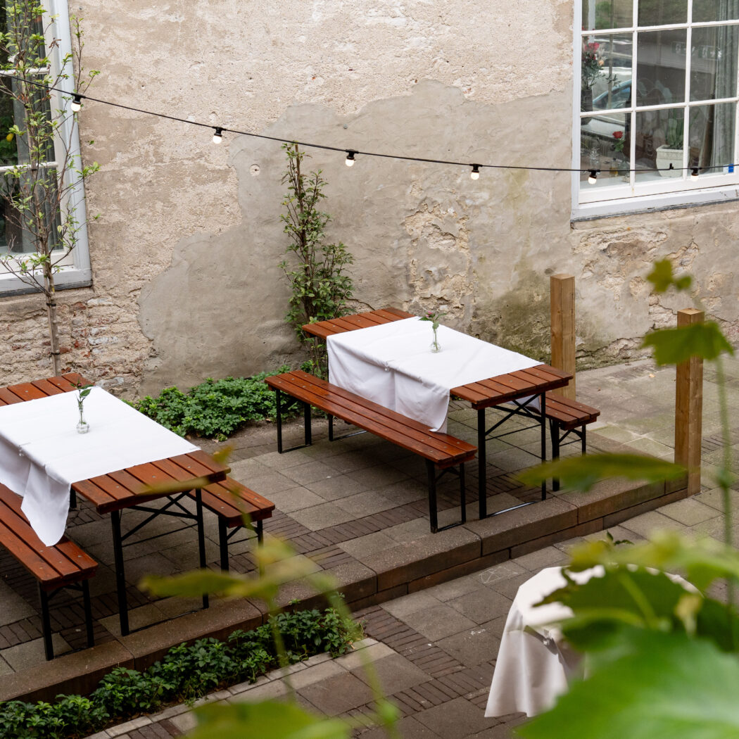 Binnentuin Dudok Arnhem - geselecteerd restaurant in de Business Restaurants Top 500