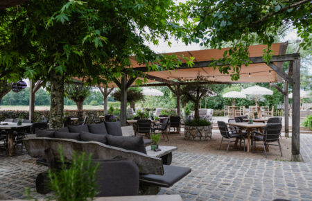 Buiten lunchen in Castricum - Het Ruiterhuys