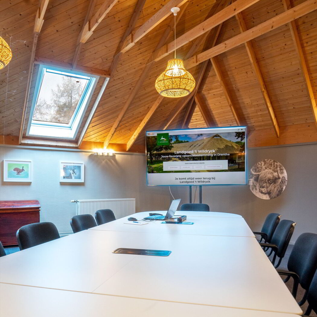 Business meeting in Diever bij restaurant 't Wildryck