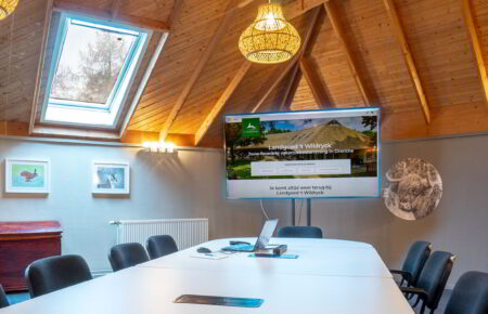 Business meeting in Diever bij restaurant 't Wildryck