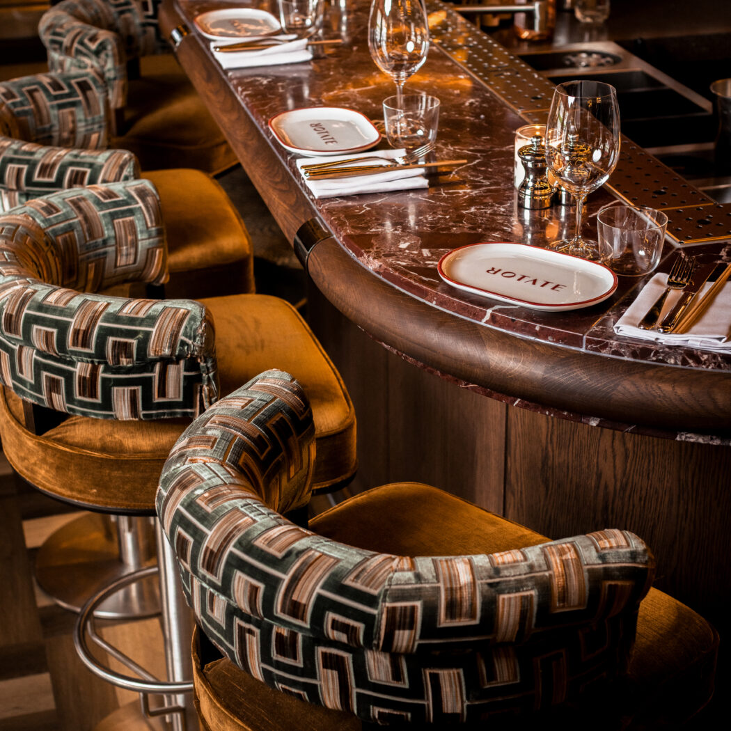 Dineren met uw gezelschap in Amsterdam centrum - Business Select restaurant ROTATE