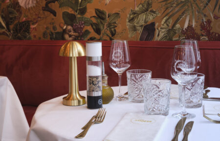 Gedekte tafel Geselecteerd restaurant The SHOEGE - Business Restaurants Top 500