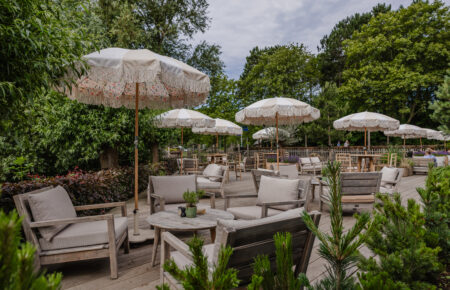 Gezellig terras zakelijke borrel - Het Ruiterhuys in Castricum