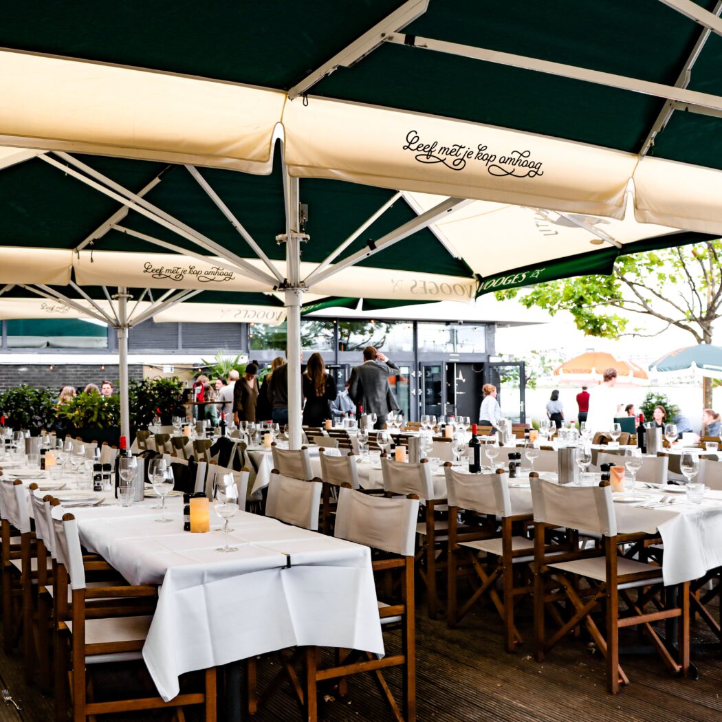 Groepsdiner aan het IJ in Amsterdam - geselecteerd restaurant Vooges aan 't IJ
