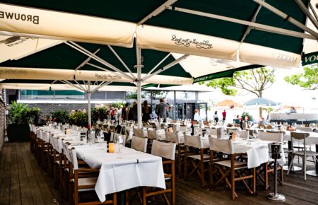Groepsdiner aan het IJ in Amsterdam - geselecteerd restaurant Vooges aan 't IJ