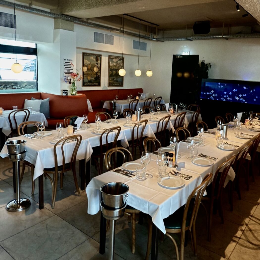 Groepsdiner organiseren in Amsterdam bij Vooges aan 't IJ - geselecteerd restaurant Business Restaurants Top 500