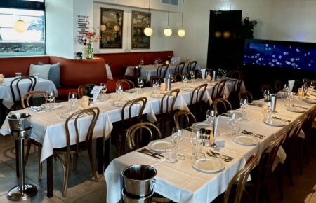 Groepsdiner organiseren in Amsterdam bij Vooges aan 't IJ - geselecteerd restaurant Business Restaurants Top 500