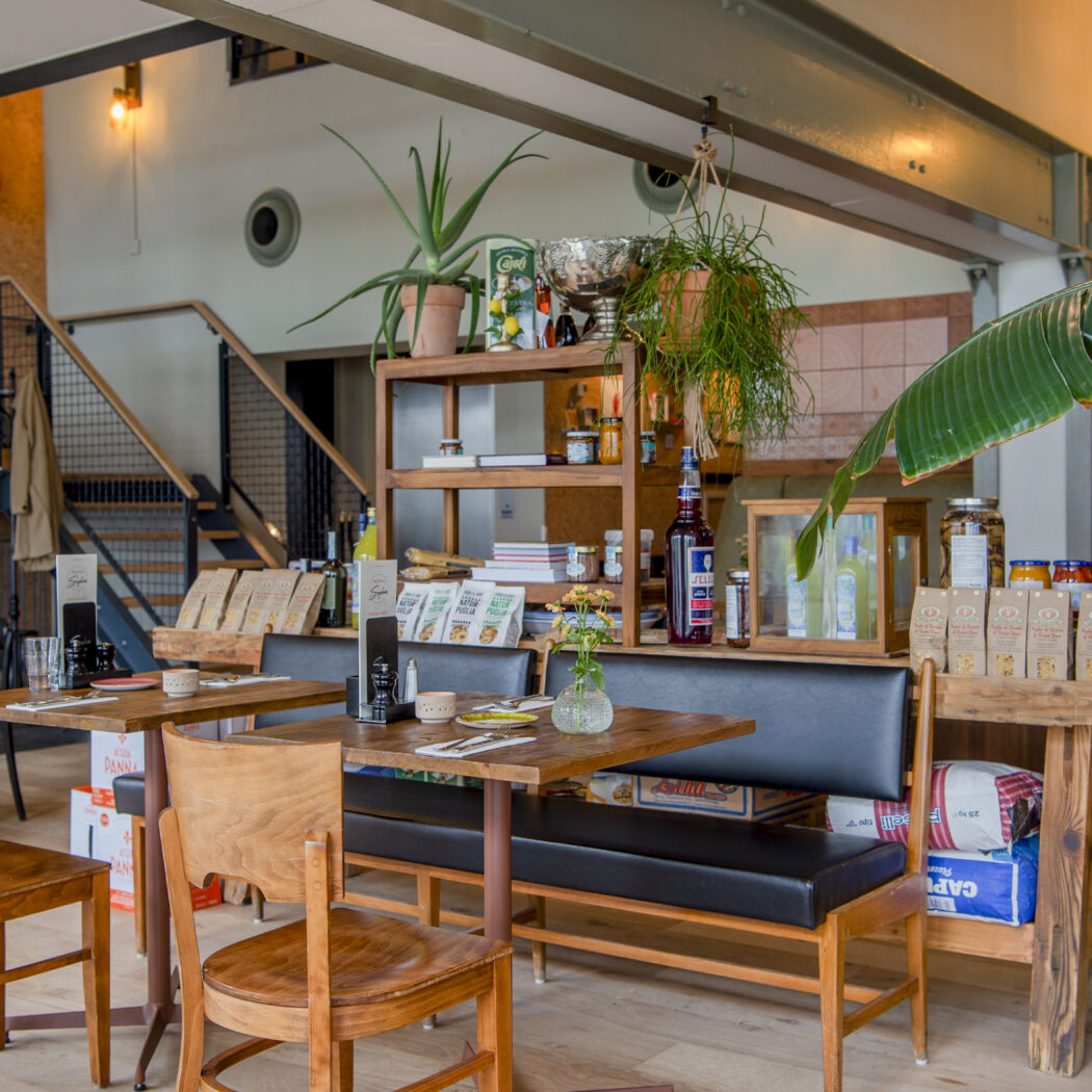 Lunchen of dineren Rotterdam bij Trattoria Sophia - geselecteerd restaurant Business Restaurants Top 500
