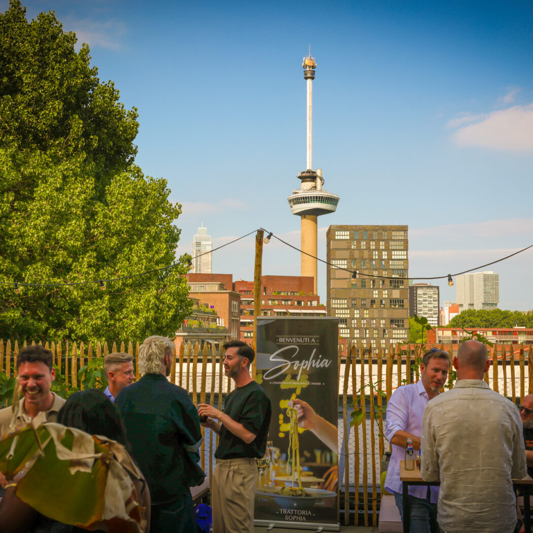 Netwerk borrel organiseren in Rotterdam bij Trattoria Sophia - geselecteerd restaurant Business Restaurants Top 500