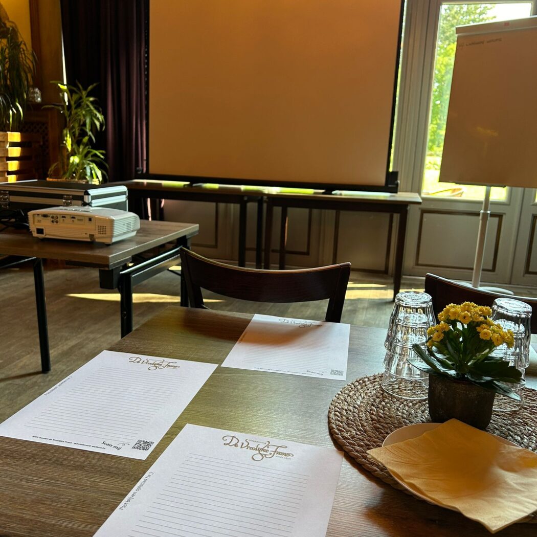 Presentatie vergaderzaal De Vroolijke Frans Brummen