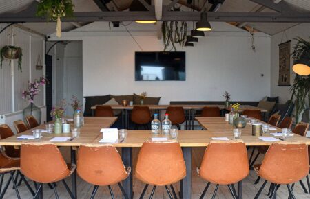 Vergaderen met 50 personen aan zee - Beachclub Sunsea in Wijk aan Zee - Top 500 Business Restaurant