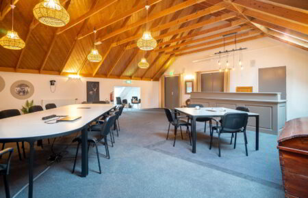 Zakelijke meeting in restaurant 't Wildryck in Diever