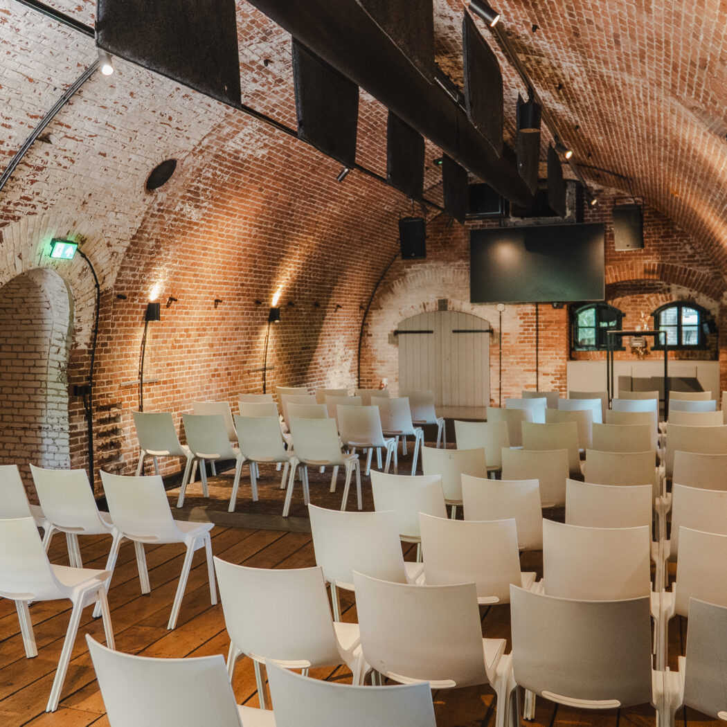 business meeting in Utrecht bij Fort de Gagel