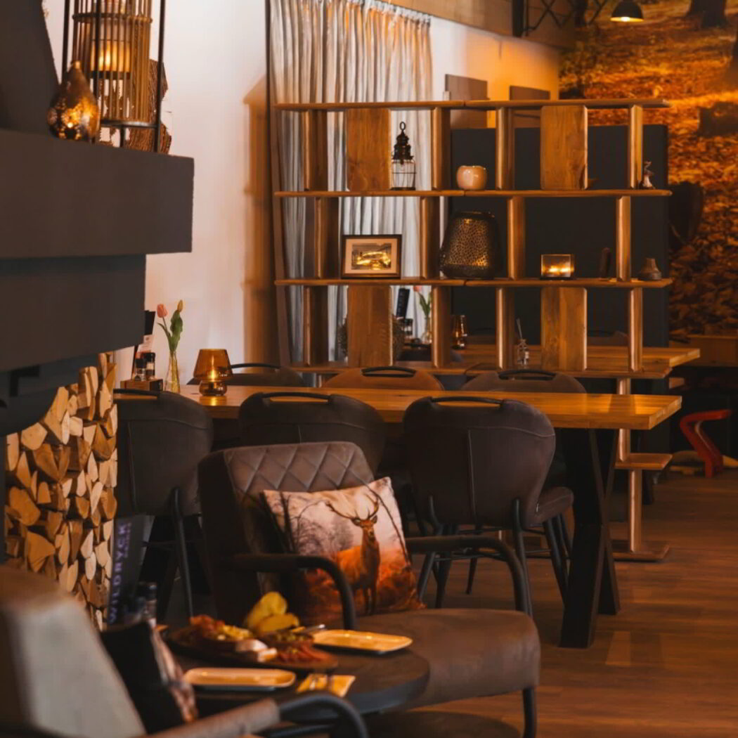 restaurant arrangement bij restaurant 't Wildryck in Diever