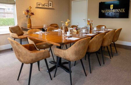 vergader arrangement in Bunnik bij 't Wapen van Bunnik