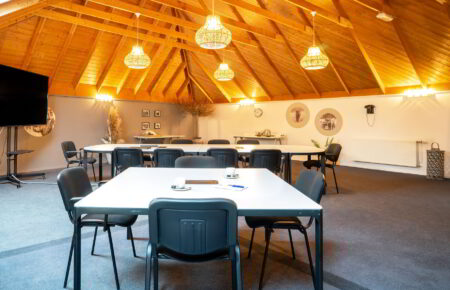 zakelijke bijeenkomst in Diever bij restaurant 't Wildryck